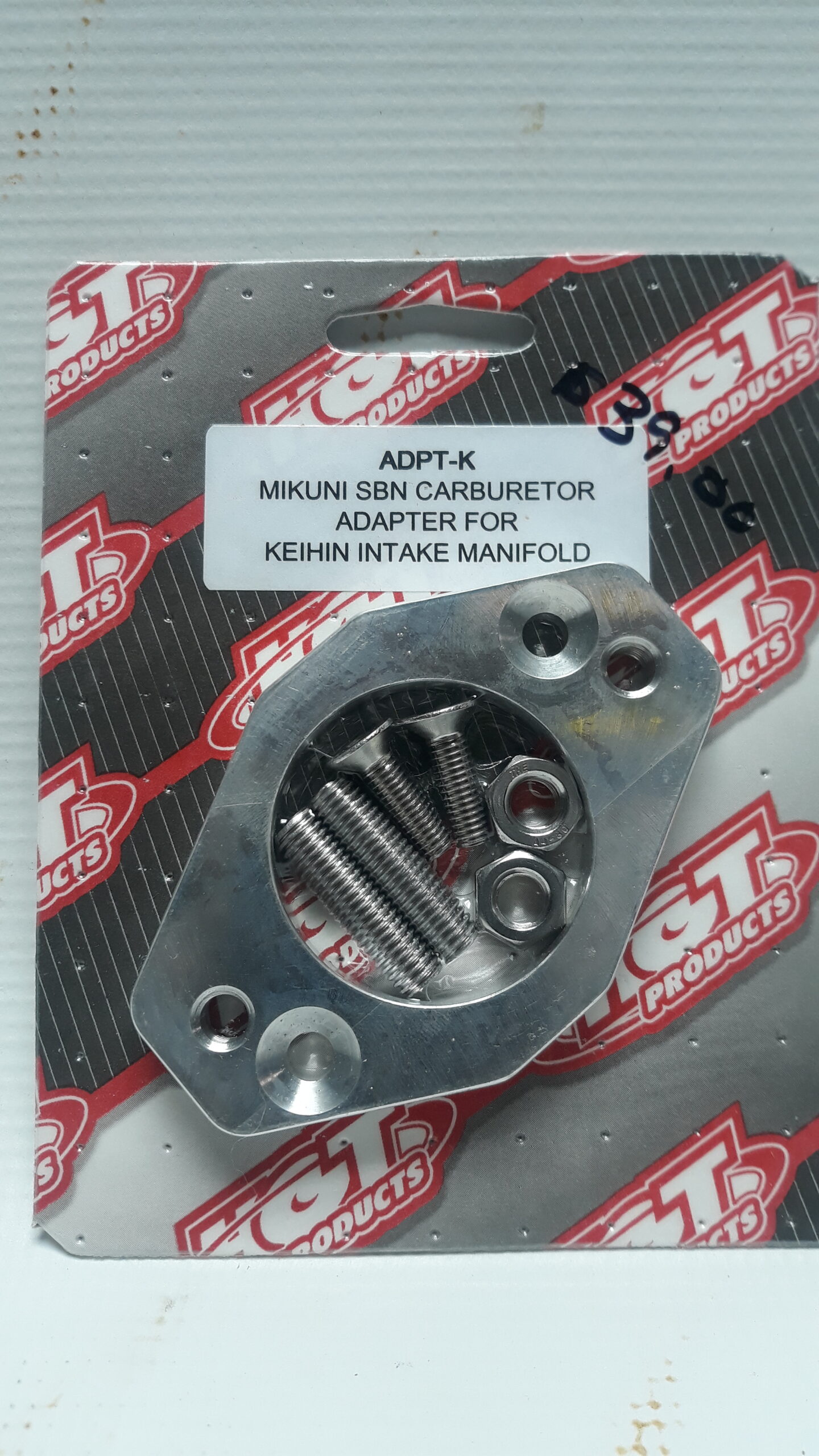 Mikuni SBN Carburetor Adapter for Kiehin Intake Manifold